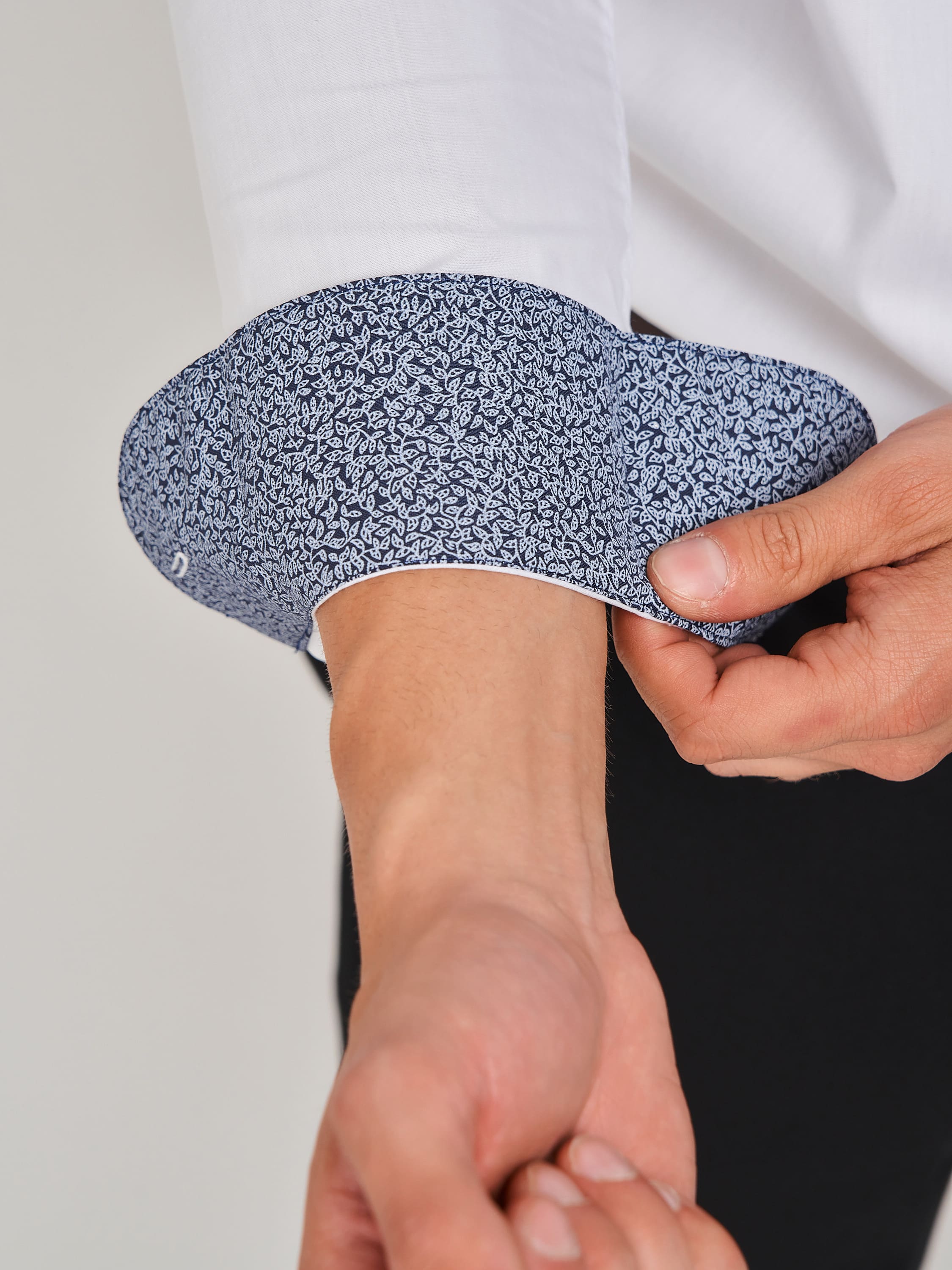 c100/157/ice/Z/14p Сорочка мужская длинный рукав