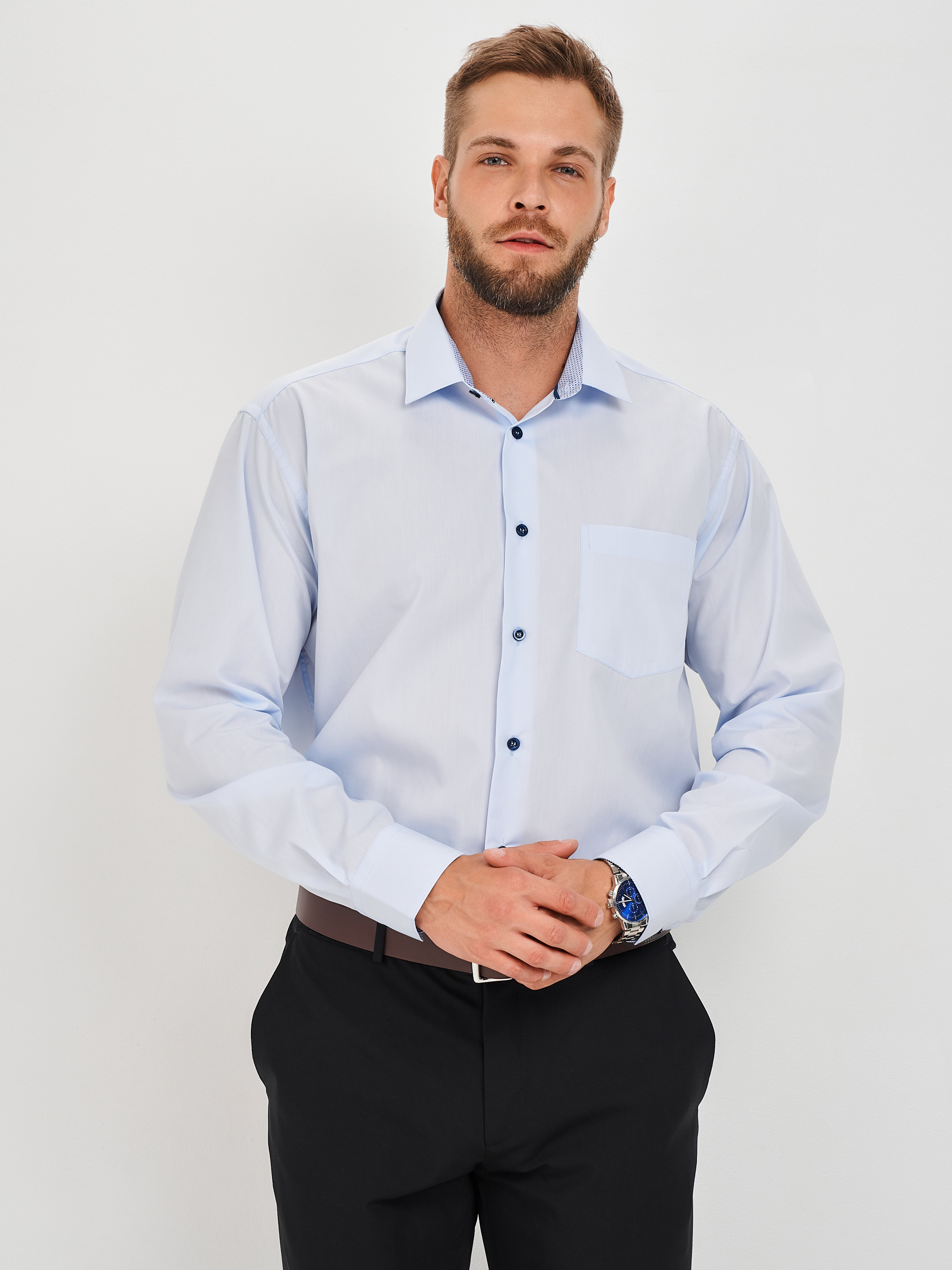 c210/157/064/3p Сорочка мужская длинный рукав