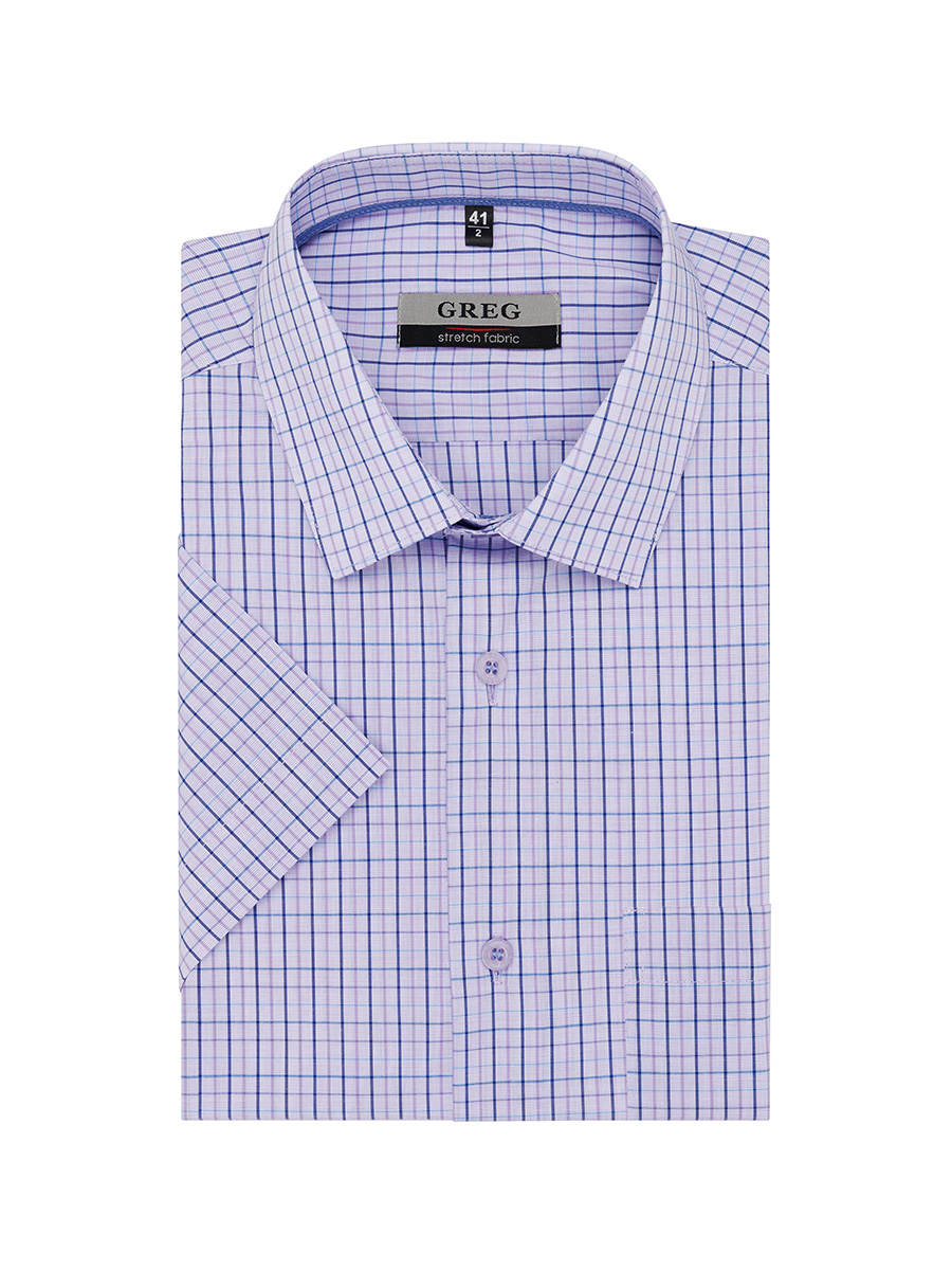 725/108/3303/1 STRETCH Сорочка мужская короткий рукав