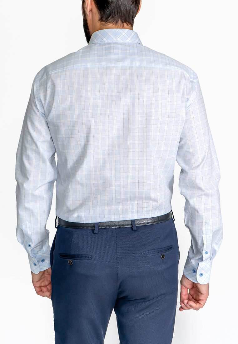 125/111/8293/Z/1p Сорочка мужская длинный рукав