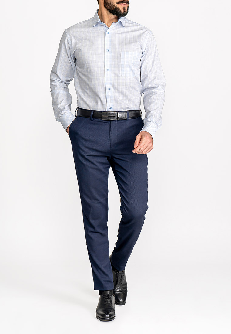 125/111/8293/Z/1p Сорочка мужская длинный рукав