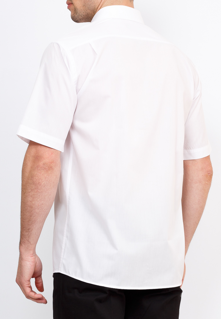 Gb100/309/WHITE Сорочка мужская короткий рукав