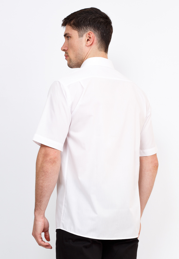 Gb100/309/WHITE Сорочка мужская короткий рукав
