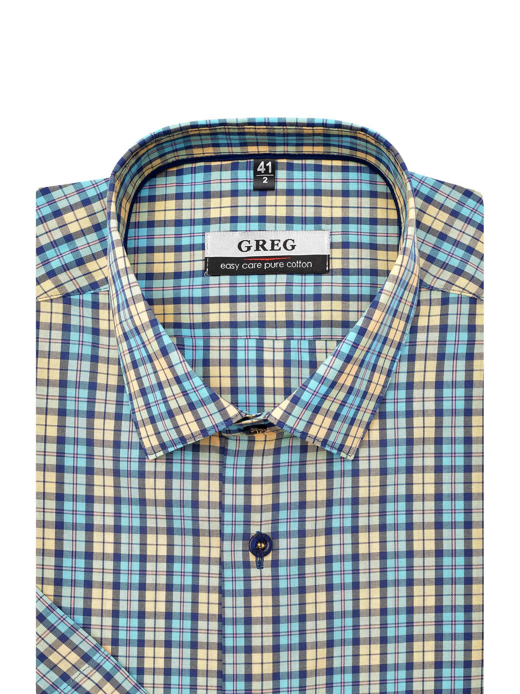 255/201/0258/C/1p Сорочка мужская короткий рукав