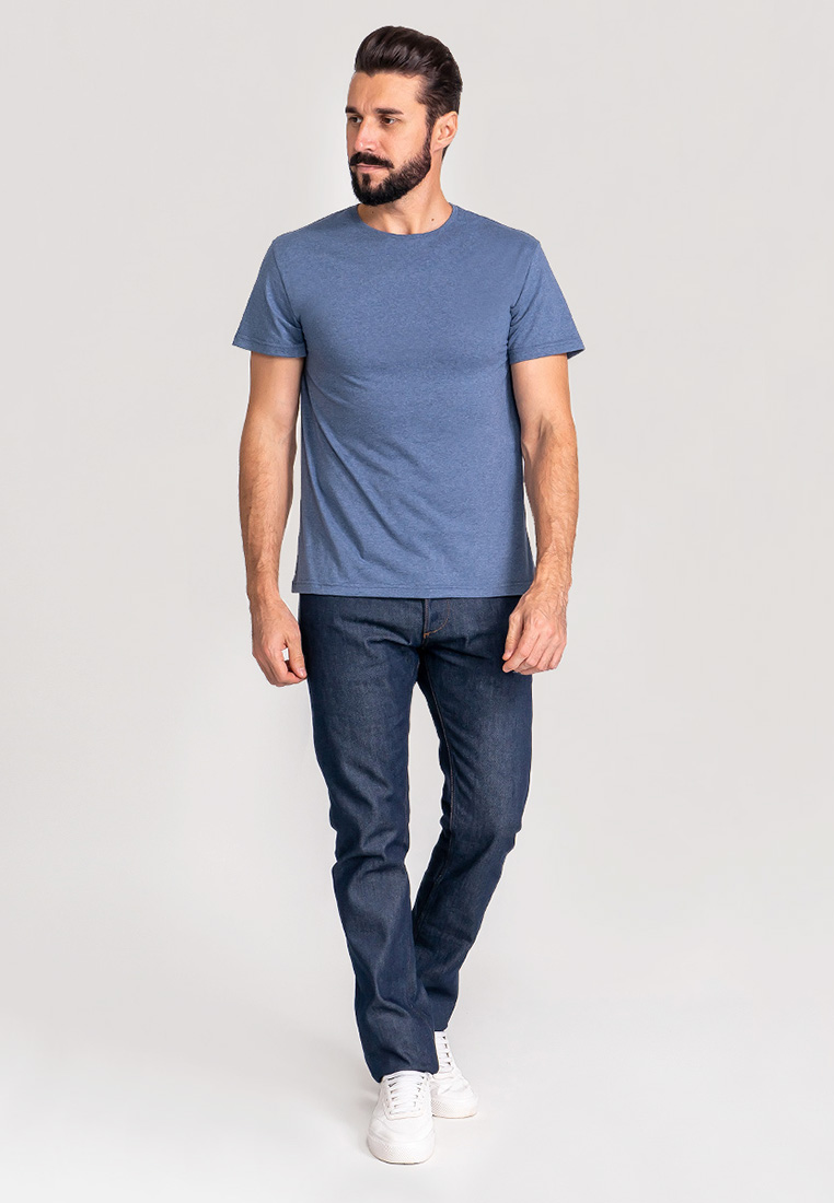 G145-RM-6012 (джинс м.) Футболка мужская короткий рукав