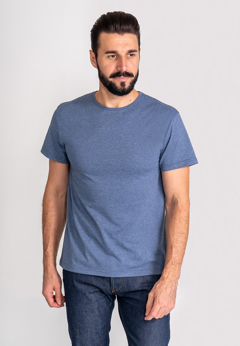 G145-RM-6012 (джинс м.) Футболка мужская короткий рукав
