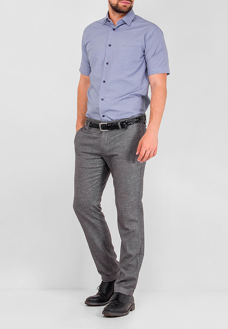 c224/057/1718/Z/1p Сорочка мужская короткий рукав