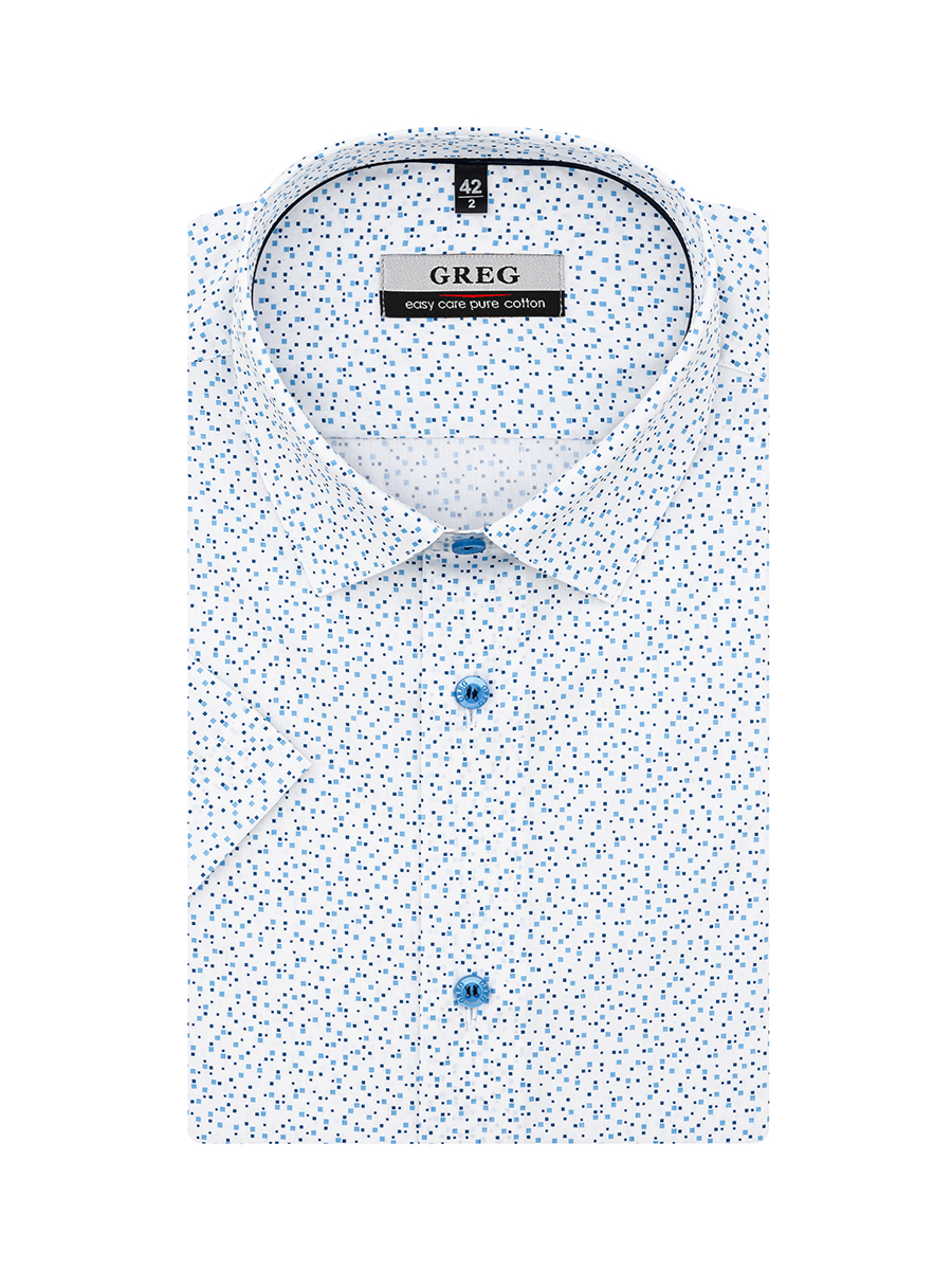 123/201/2291/Z/1p Сорочка мужская короткий рукав