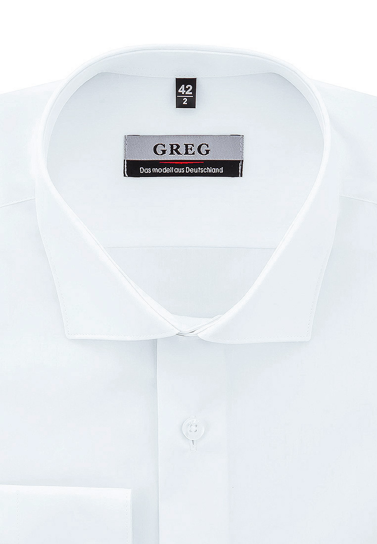 100/199/WHITE Сорочка мужская длинный рукав