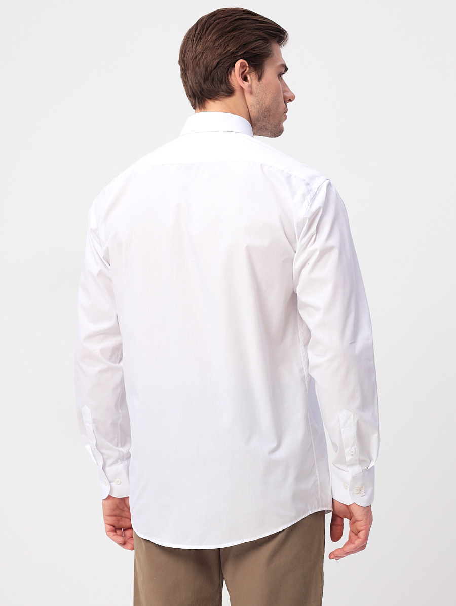 100/199/WHITE Сорочка мужская длинный рукав