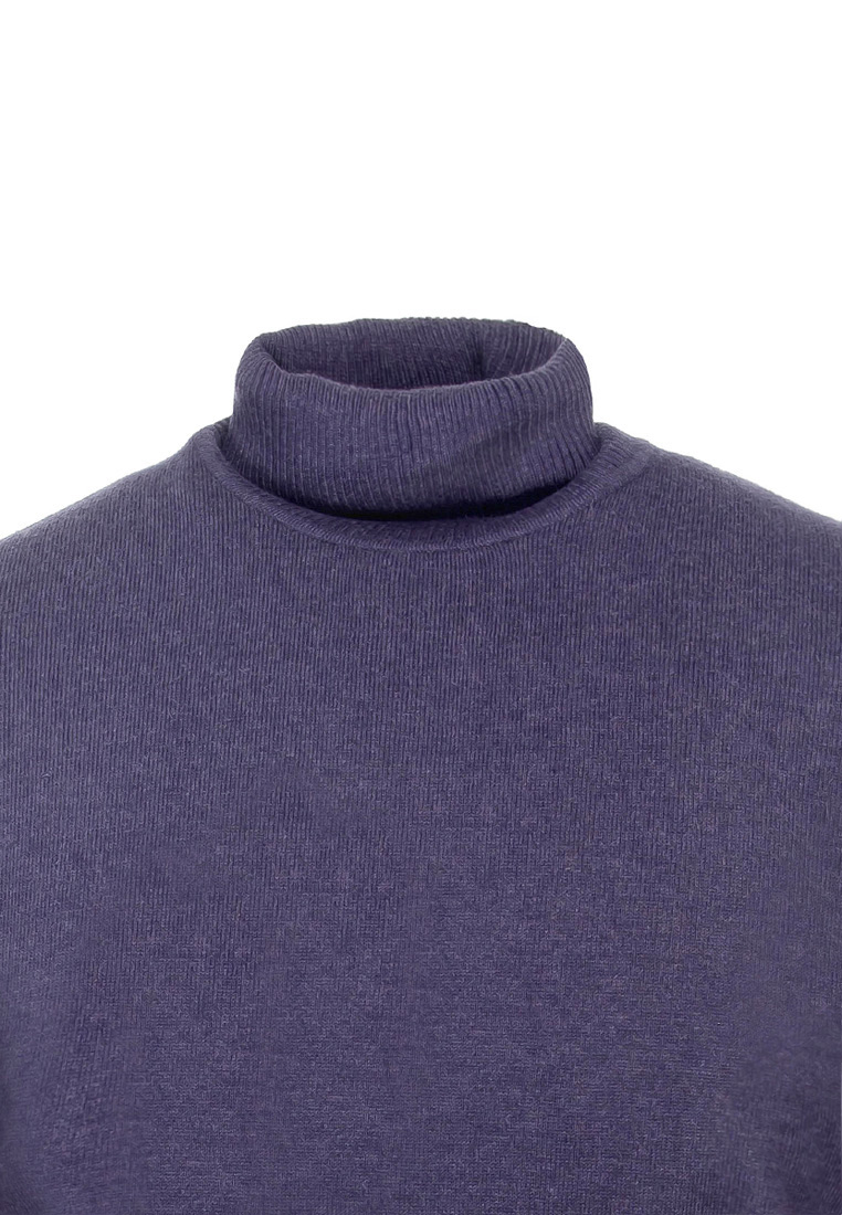 G123-170182 (т.фиолет.меланж) Джемпер мужской