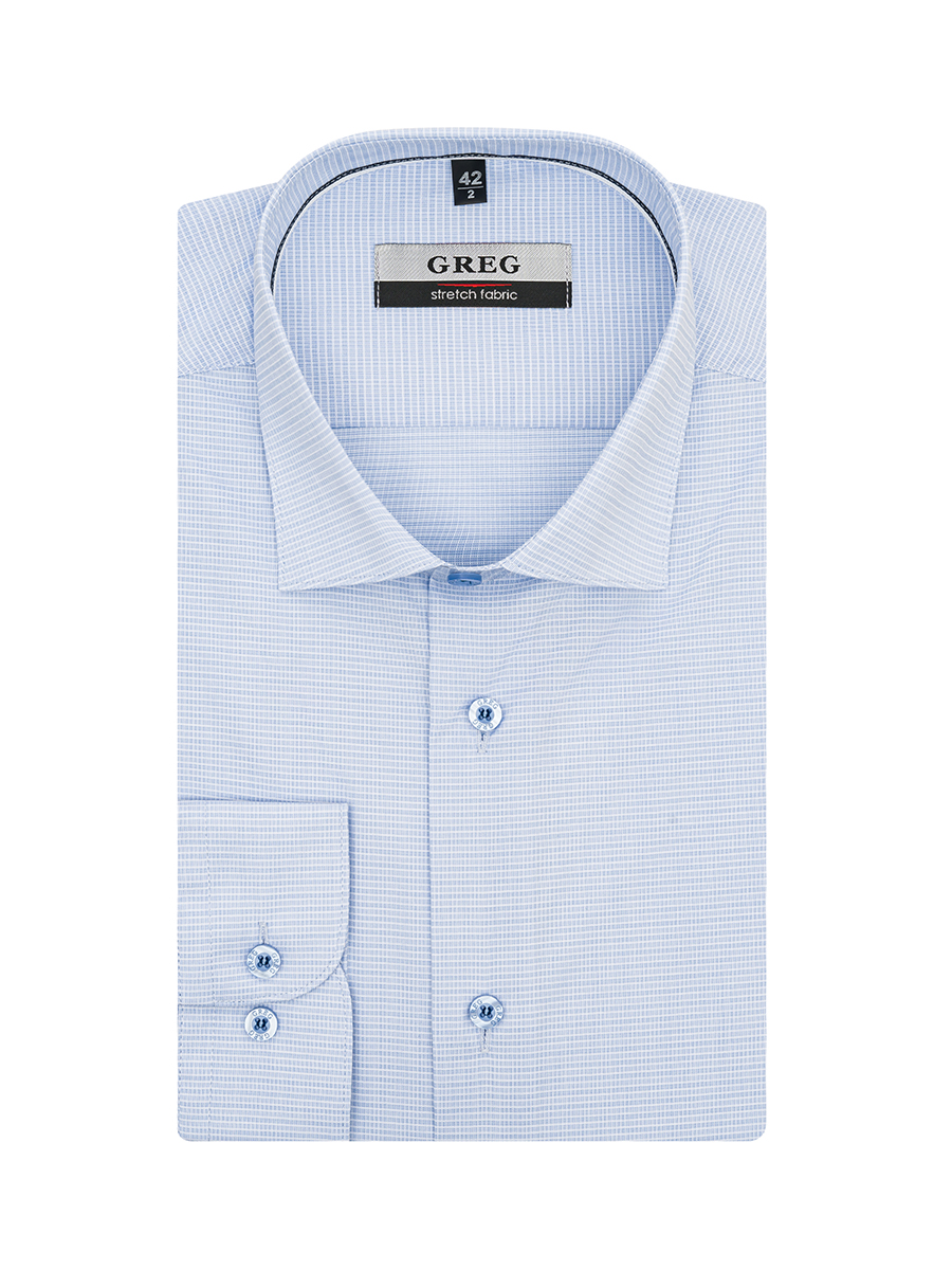 214/137/3453/Z/1p STRETCH Сорочка мужская длинный рукав