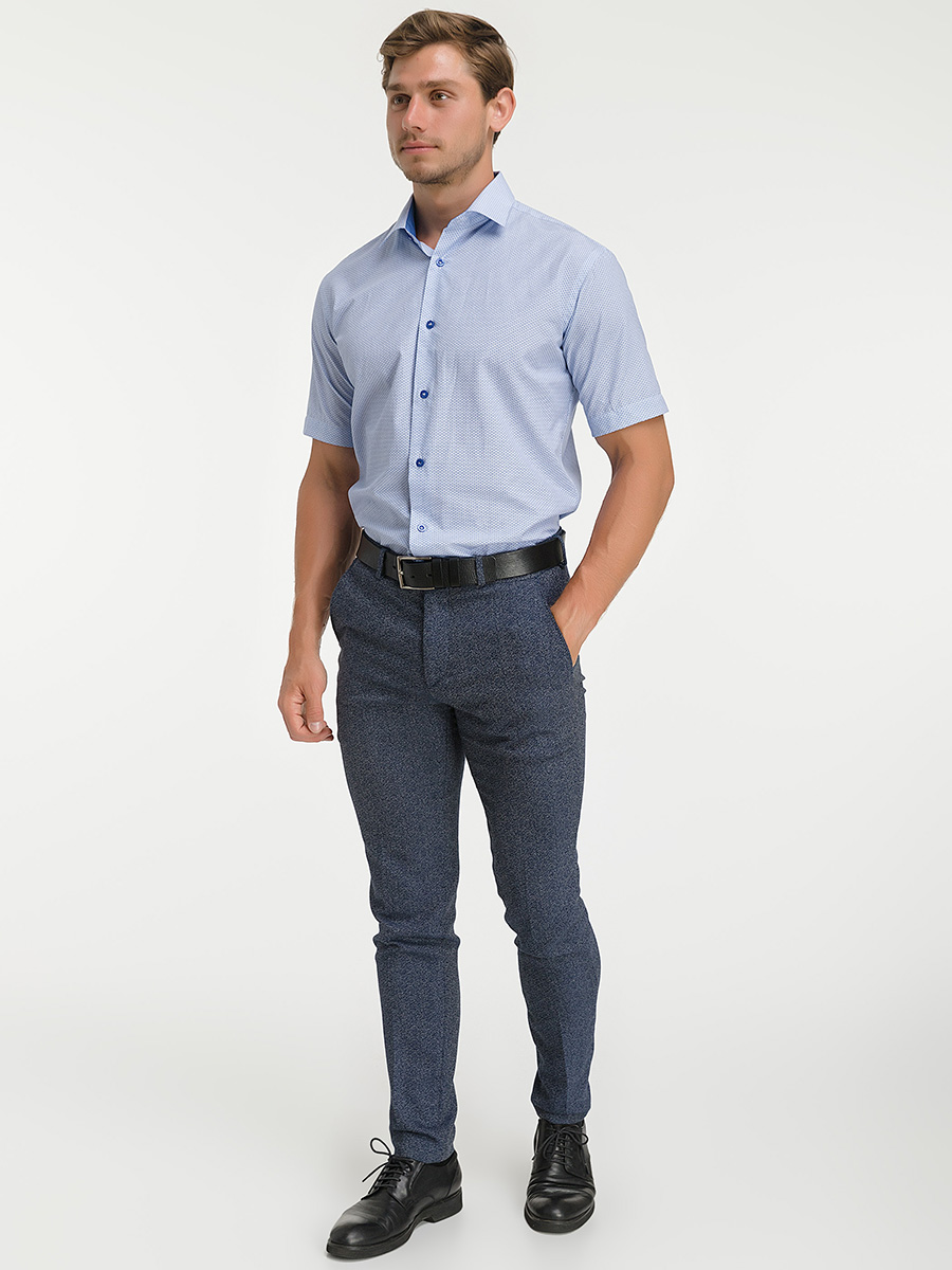 c123/057/20203/Z/1 Сорочка мужская короткий рукав