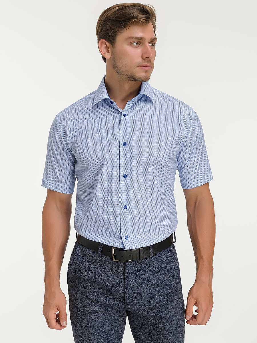 c123/057/20203/Z/1 Сорочка мужская короткий рукав