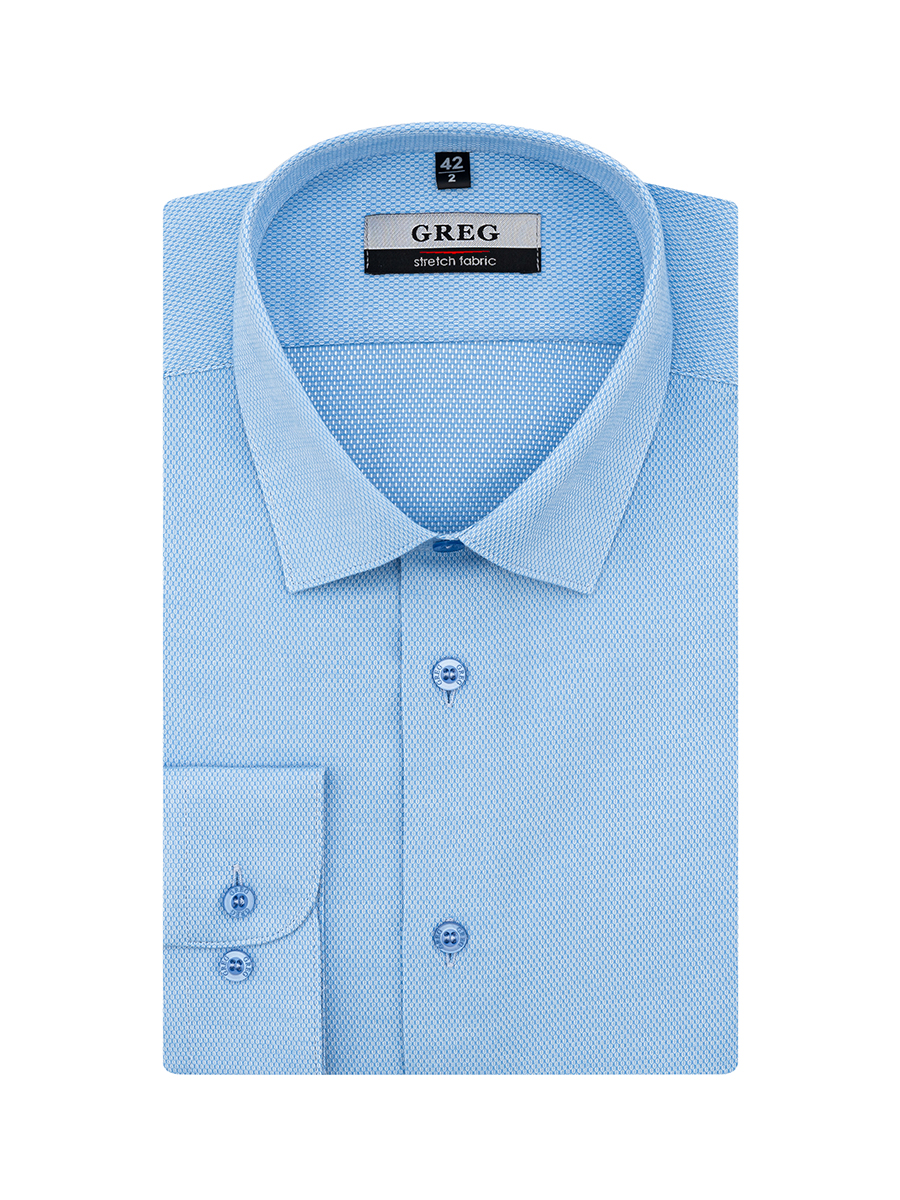 203/238/51006/ZV STRETCH Сорочка мужская длинный рукав