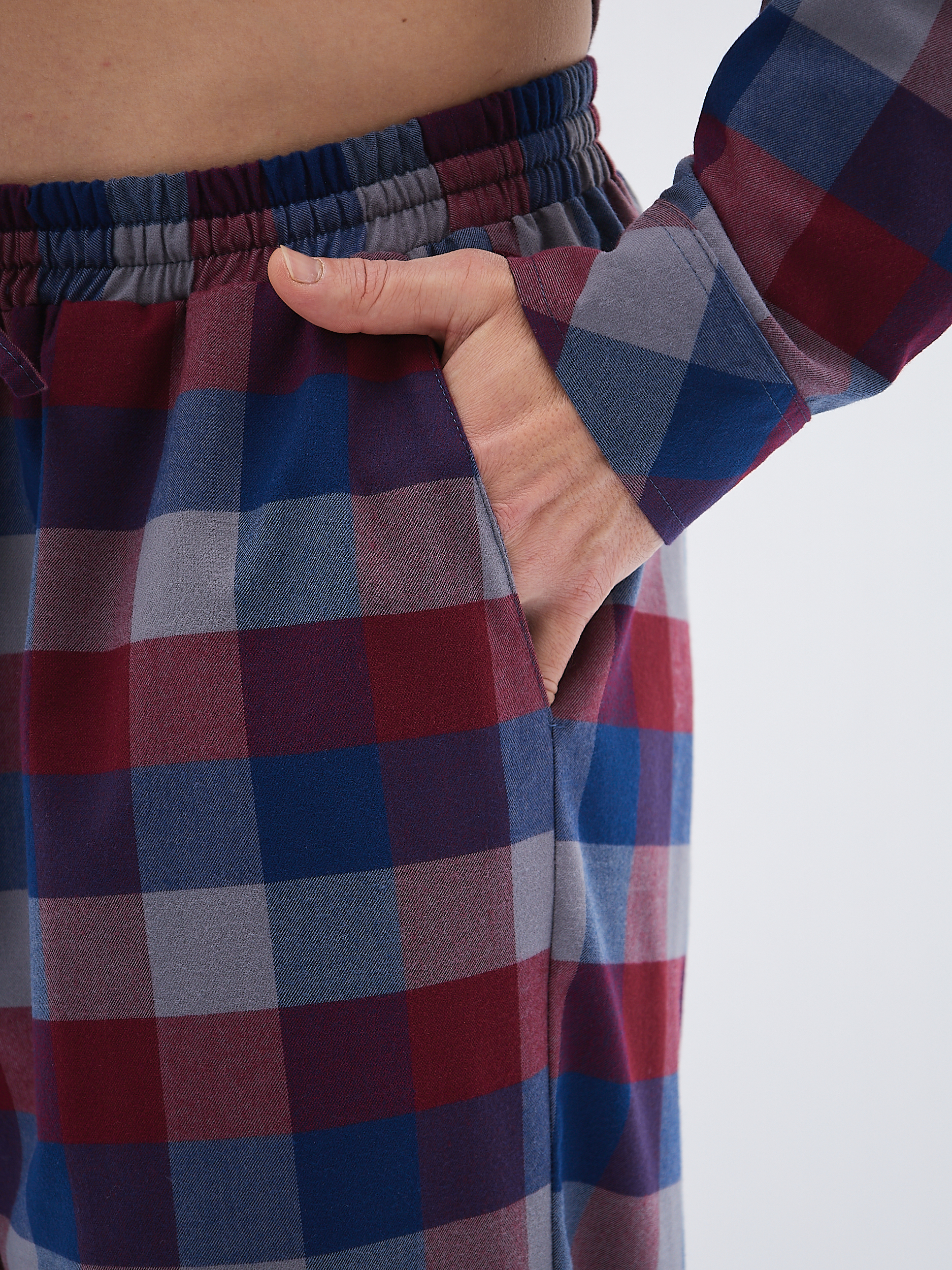 GH-171-0945-1-синий Брюки мужские