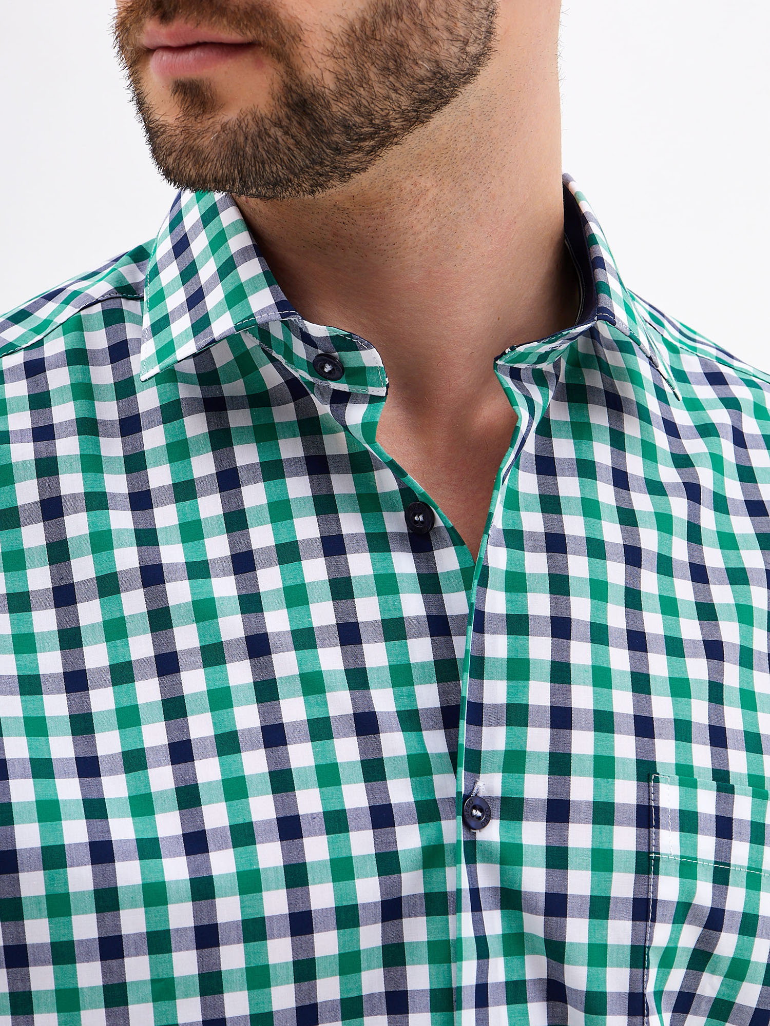 425/101/6140/1p Сорочка мужская короткий рукав