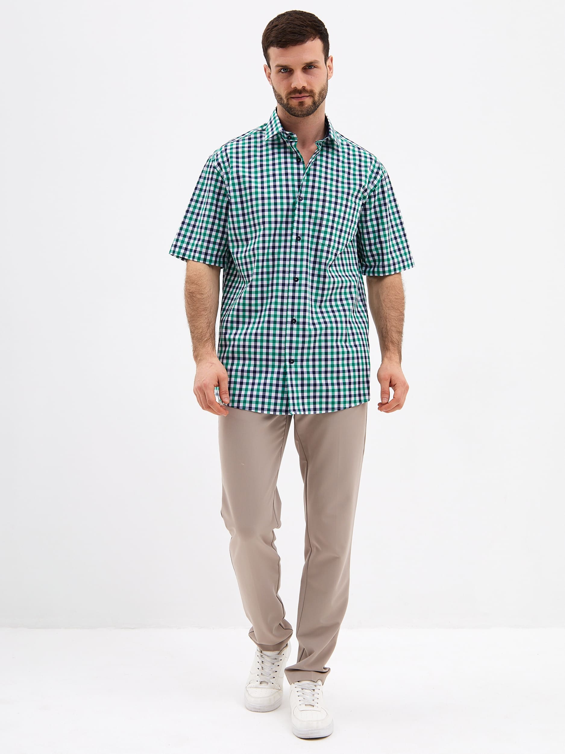 425/101/6140/1p Сорочка мужская короткий рукав