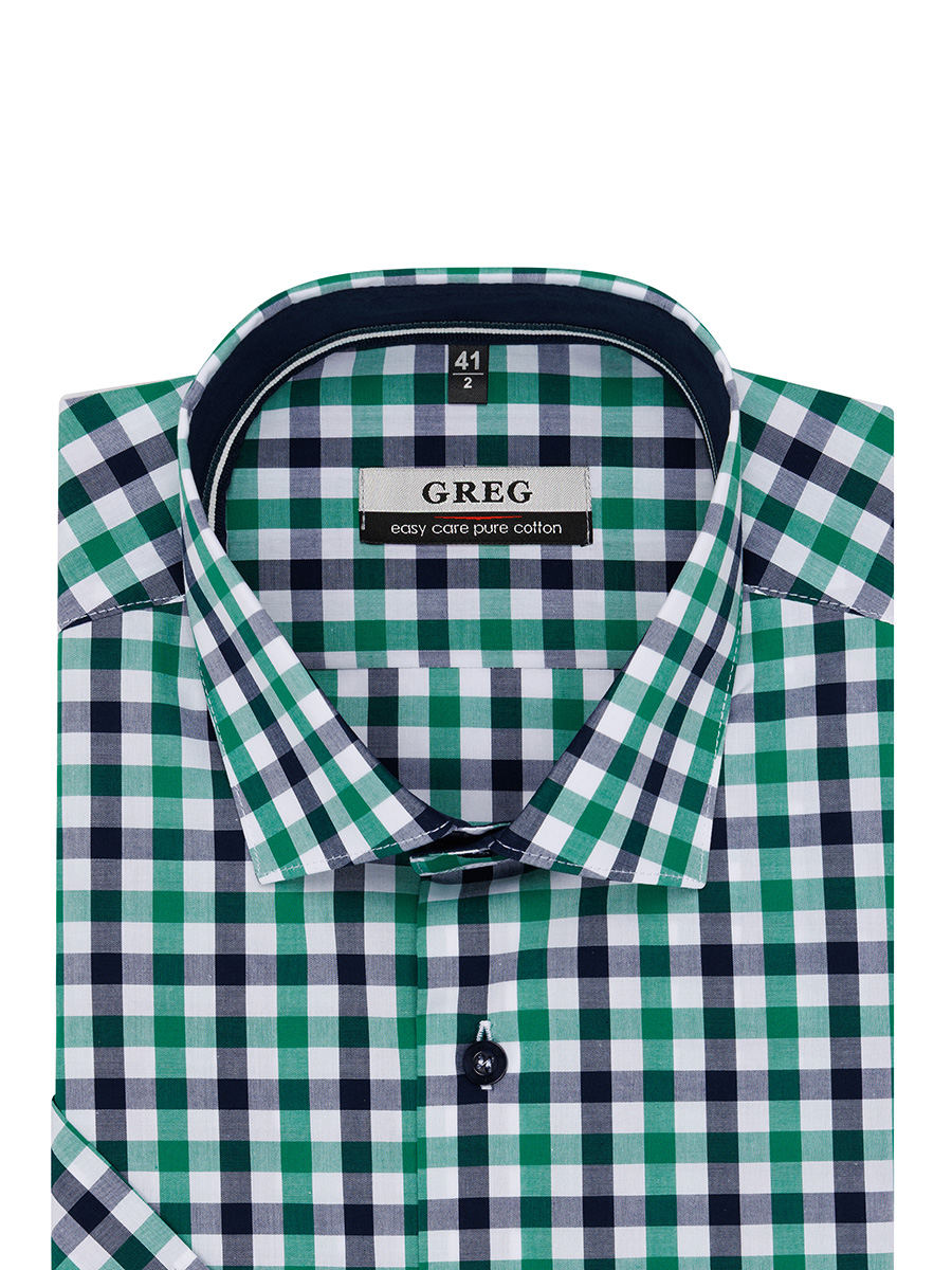 425/101/6140/1p Сорочка мужская короткий рукав