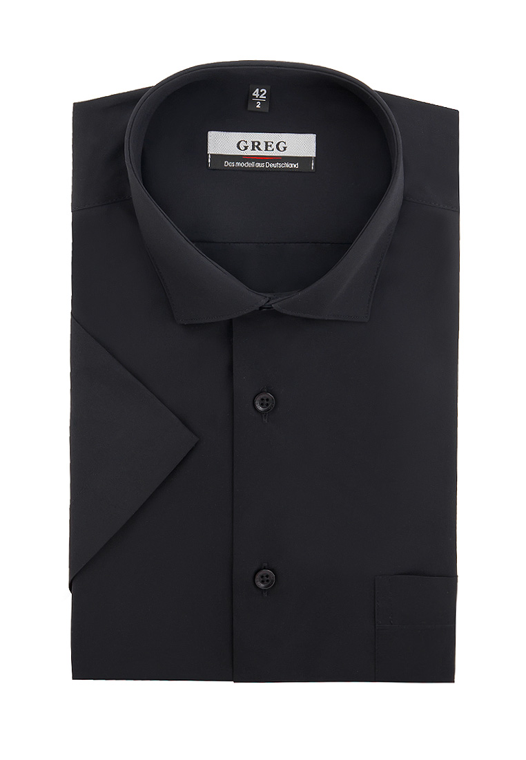 340/109/BLK_V Сорочка мужская короткий рукав