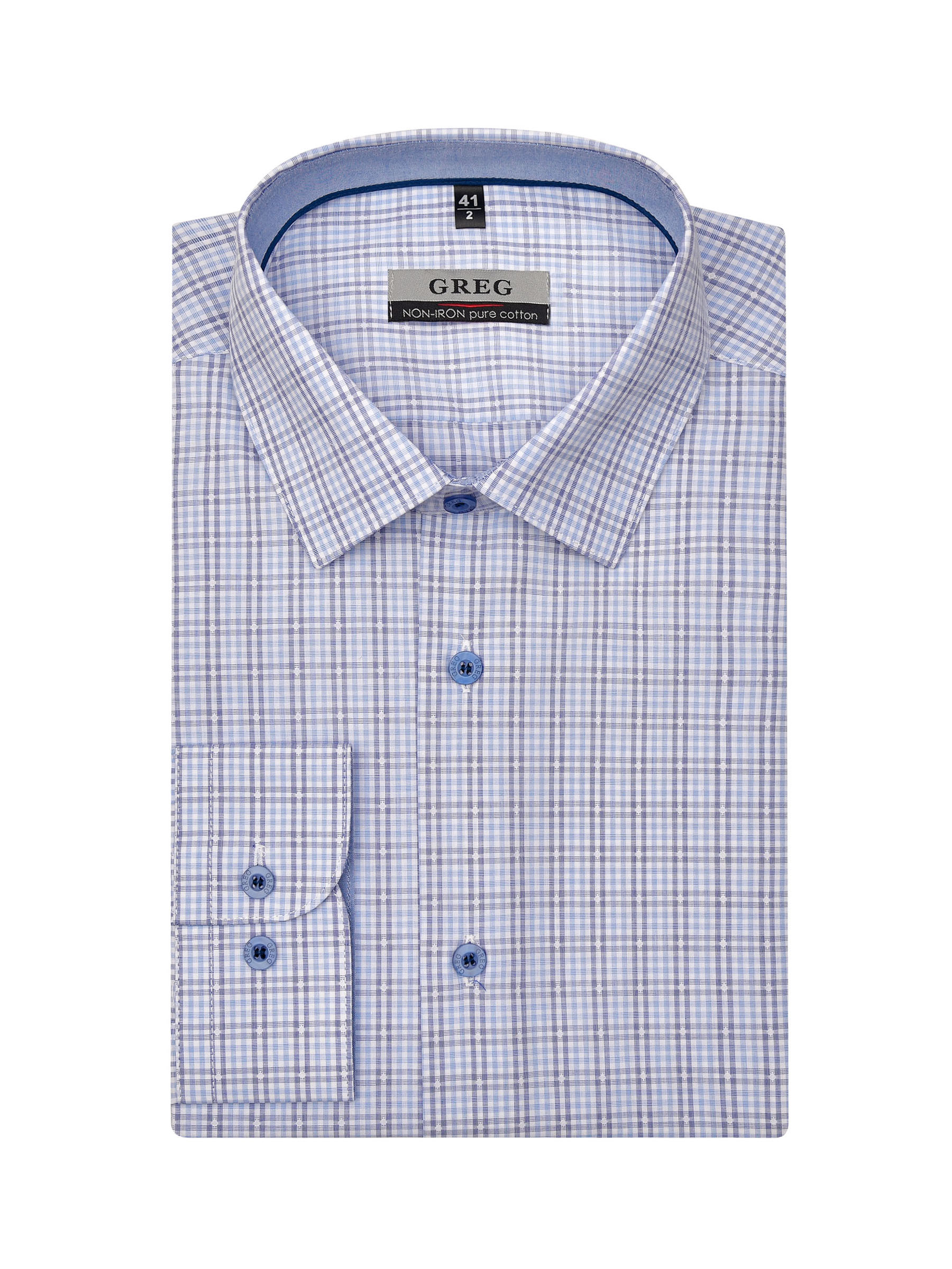 225/231/6101/Z/1p Сорочка мужская длинный рукав