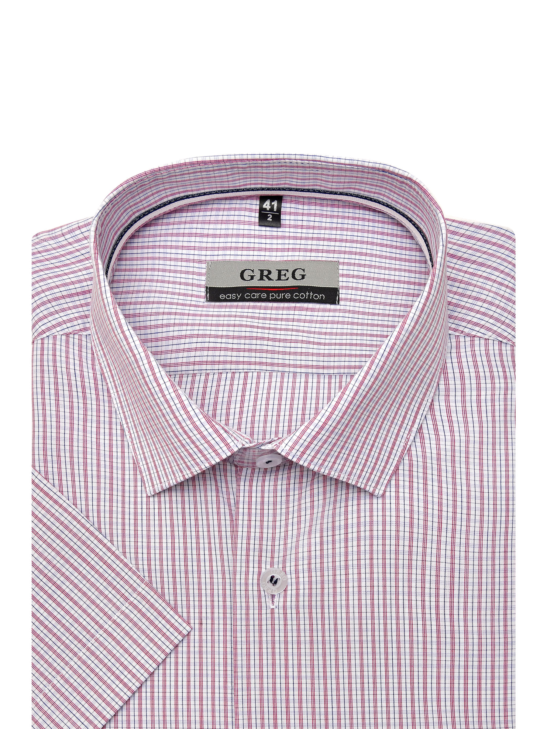 164/201/6136/Z/1p Сорочка мужская короткий рукав