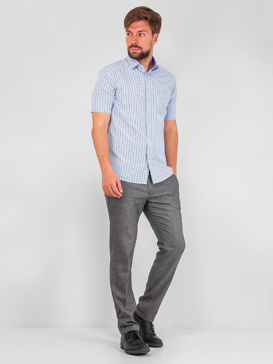 c125/057/33102/Z/1 Сорочка мужская короткий рукав