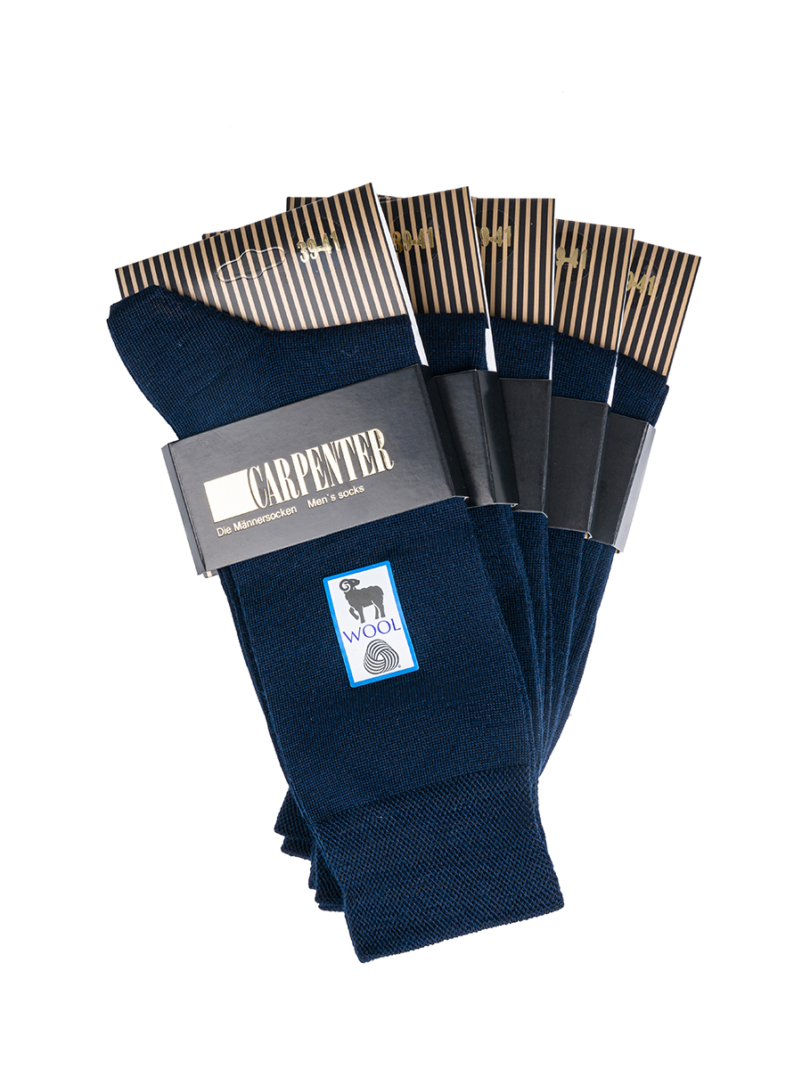 Cr-7/01 т.синий Носки мужские (в упаковке 5 пар)