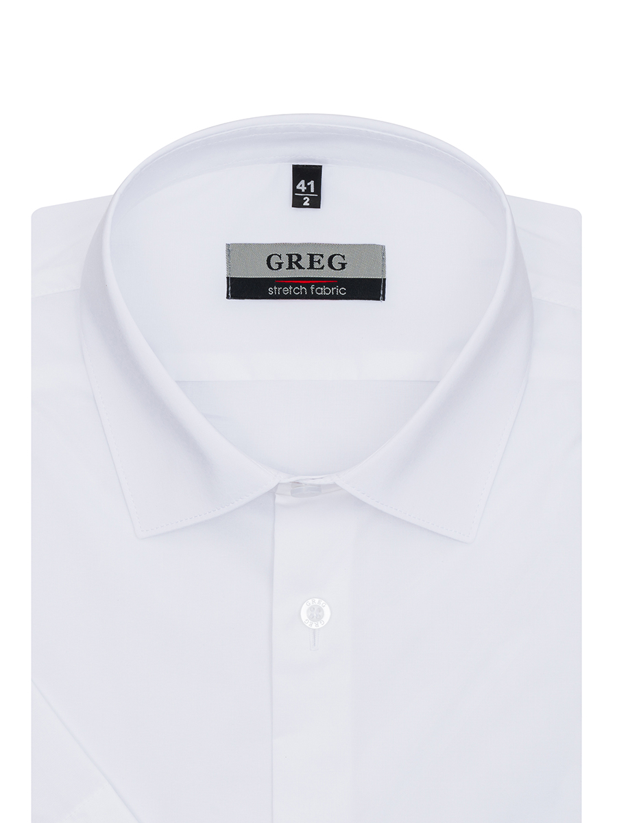 100/208/0185/ZVN STRETCH Сорочка мужская короткий рукав