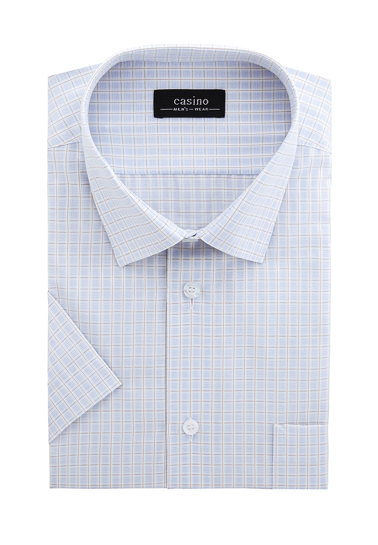 c255/05/2432/Z Сорочка мужская короткий рукав (в упаковке 12 шт)