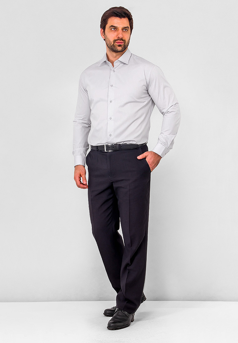 320/139/GR/Z Сорочка мужская длинный рукав