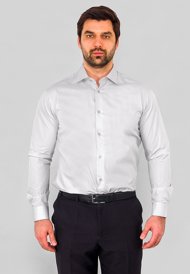 320/139/GR/Z Сорочка мужская длинный рукав