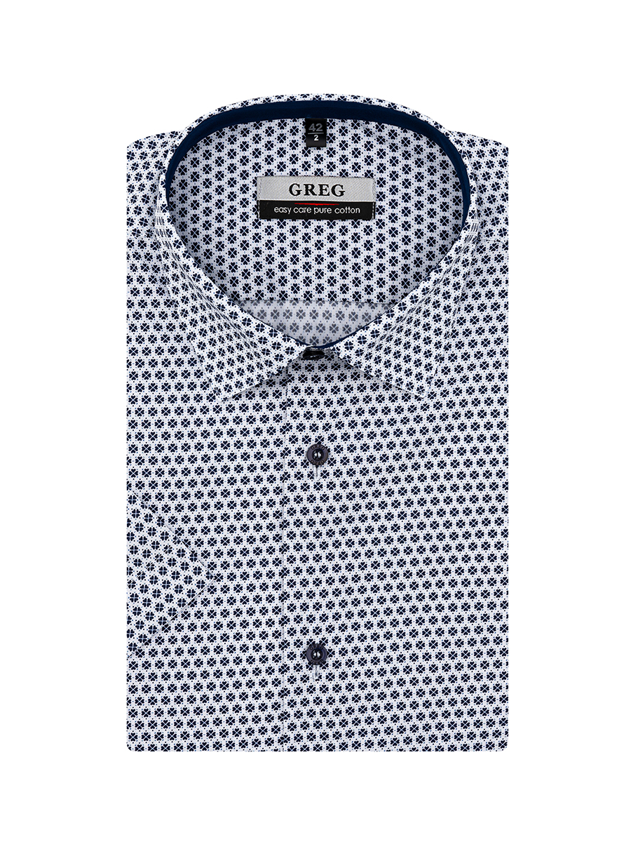 123/201/3227/Z/1 Сорочка мужская короткий рукав