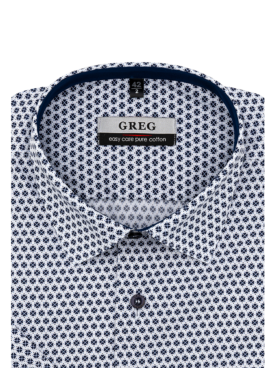 123/201/3227/Z/1 Сорочка мужская короткий рукав