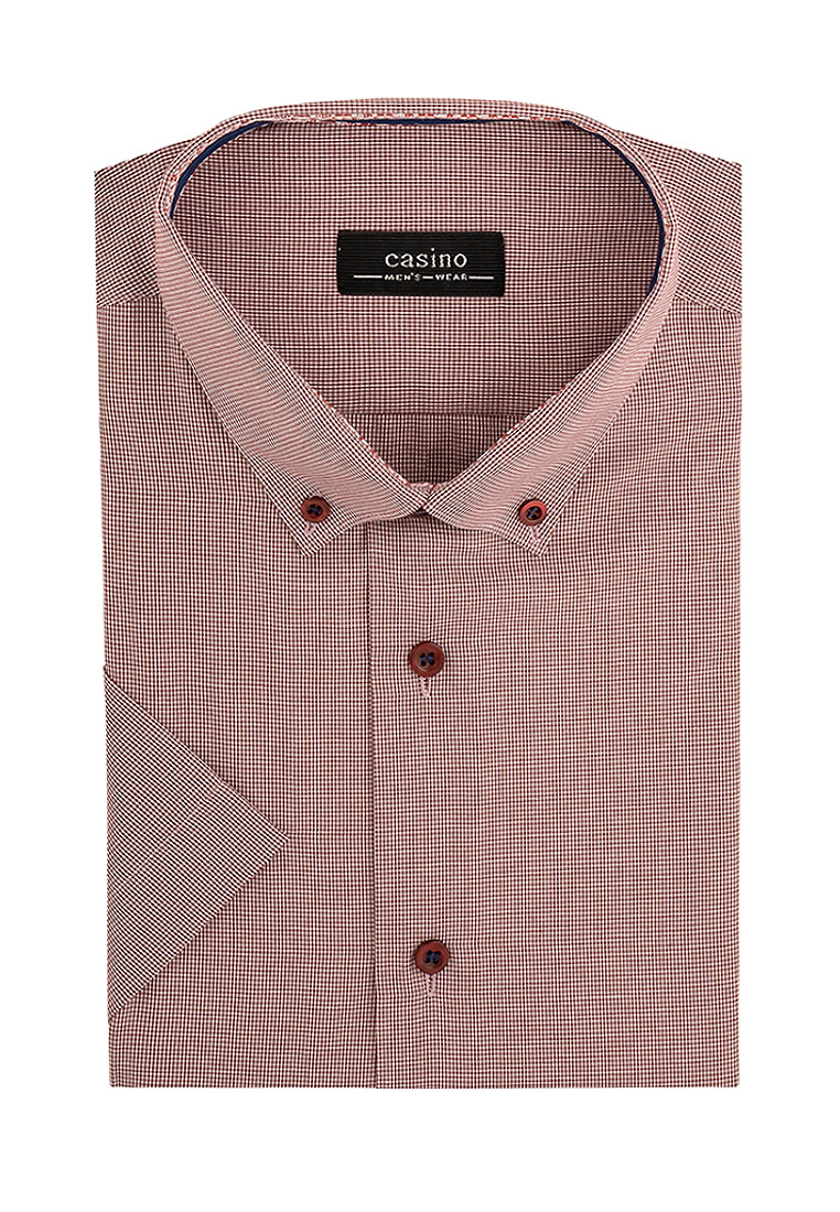 c614/057/7256/Z/b/1p Сорочка мужская короткий рукав