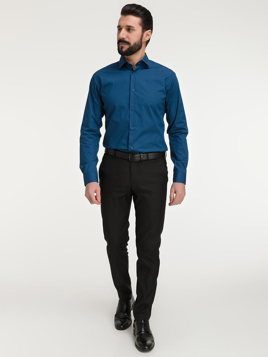 230/139/DB/Z/8p_GB Сорочка мужская длинный рукав