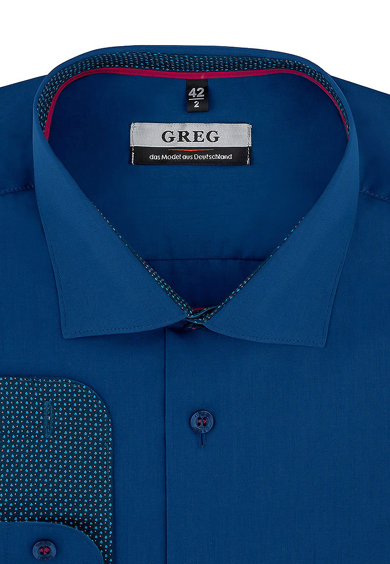 230/139/DB/Z/8p_GB Сорочка мужская длинный рукав