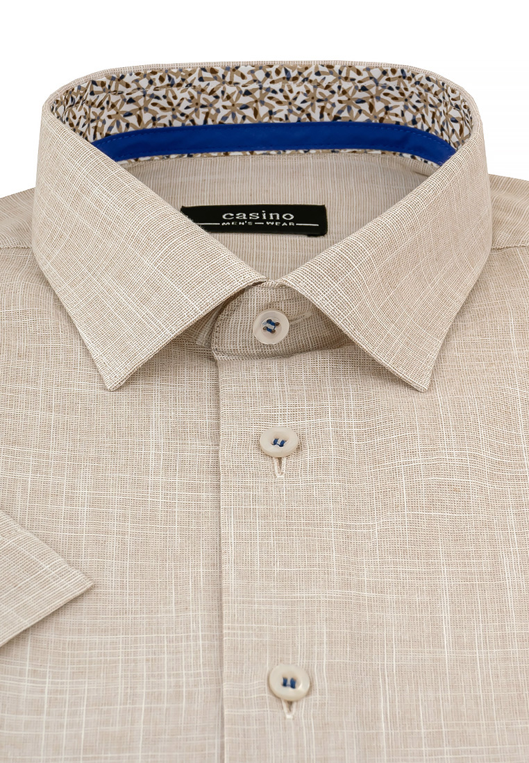 c310/051/FLOR/Z/1p Сорочка мужская короткий рукав