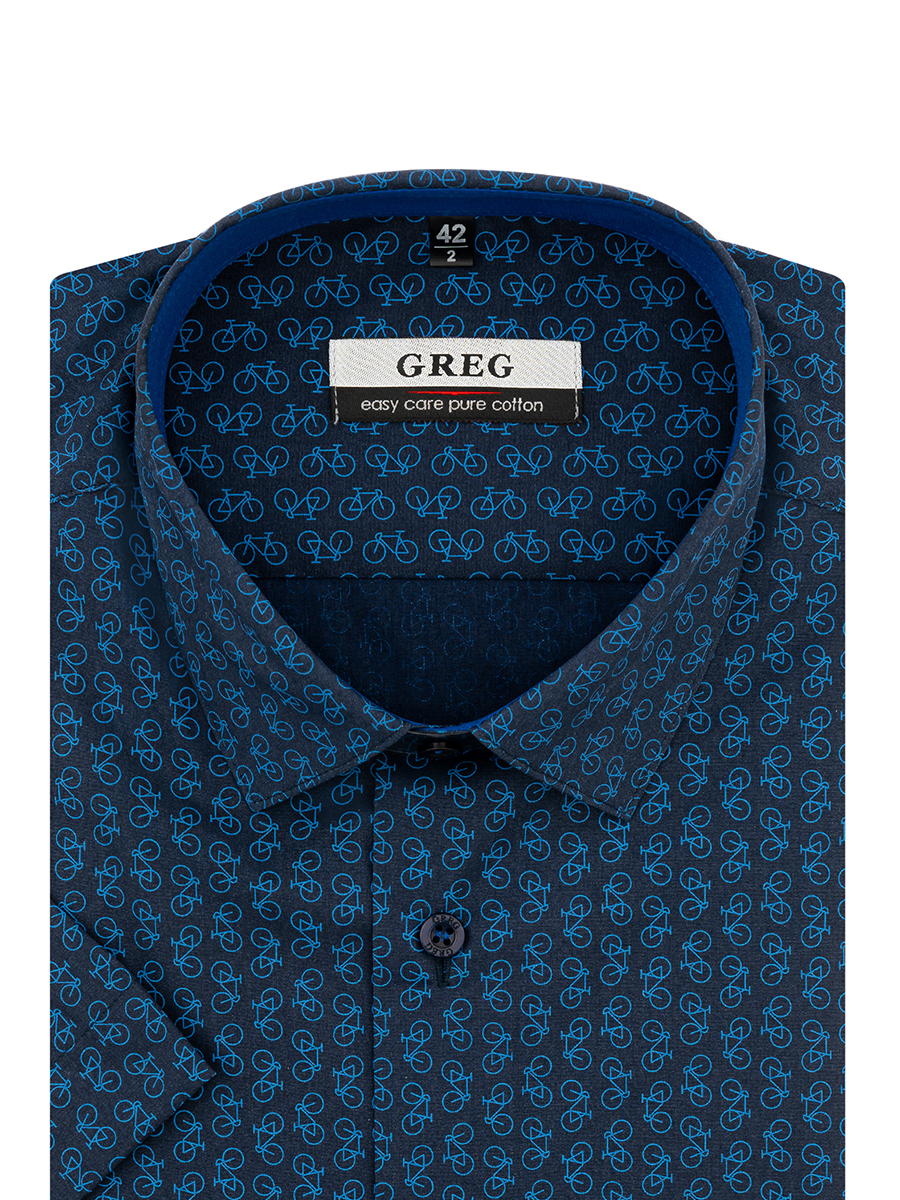 223/201/9152/Z/1p Сорочка мужская короткий рукав