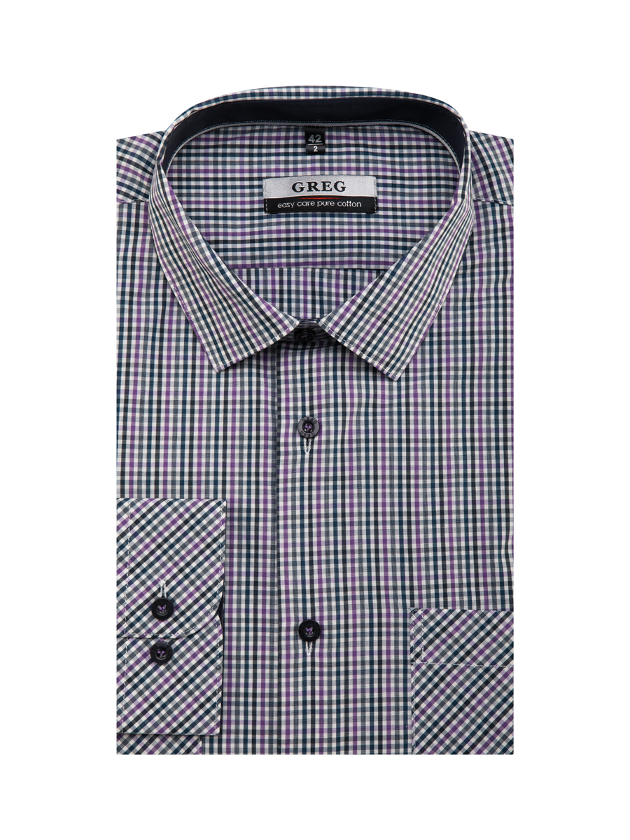 S375/231/182/ZN/1p Сорочка мужская длинный рукав