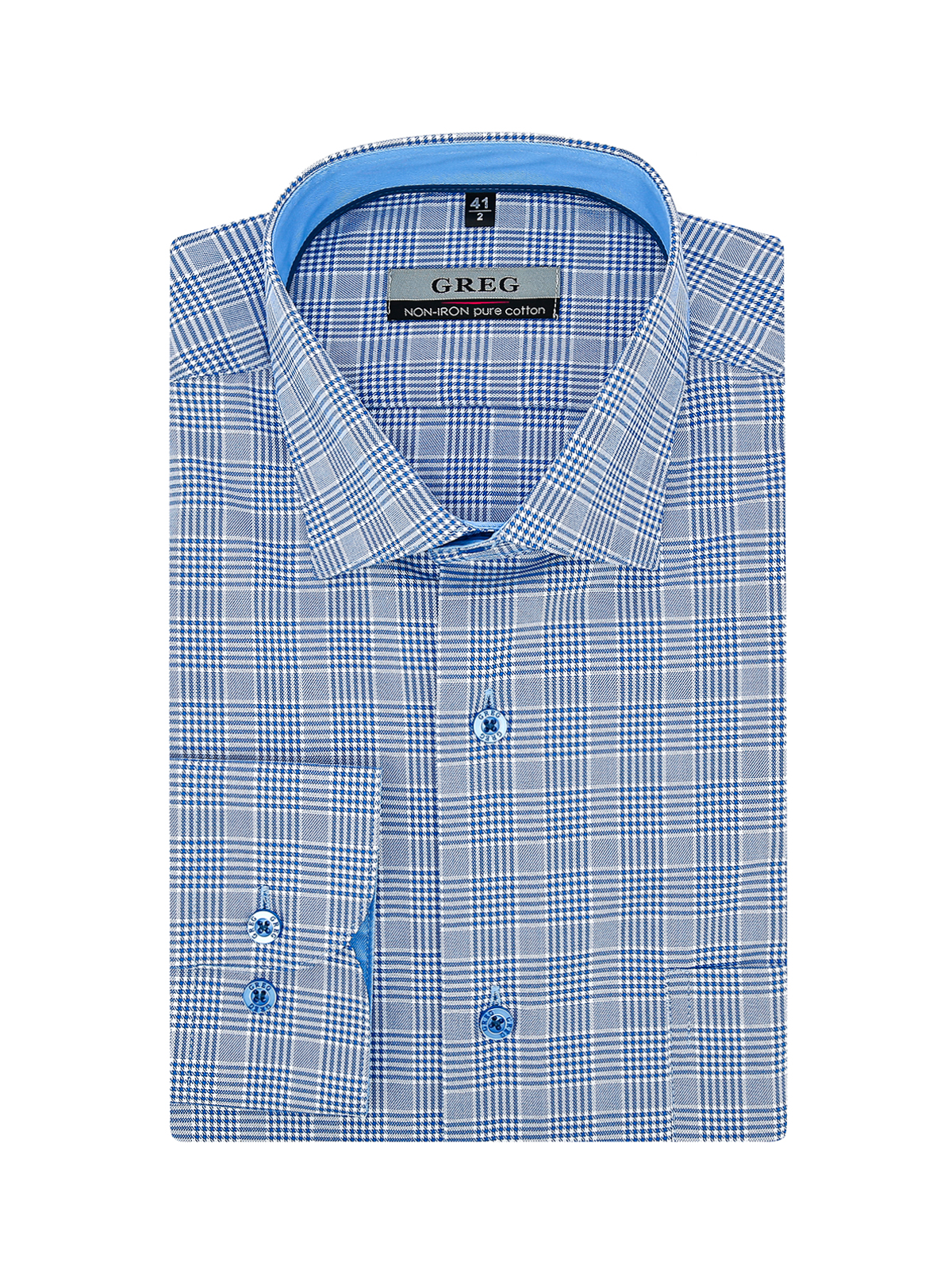 215/111/4561/1p Сорочка мужская длинный рукав