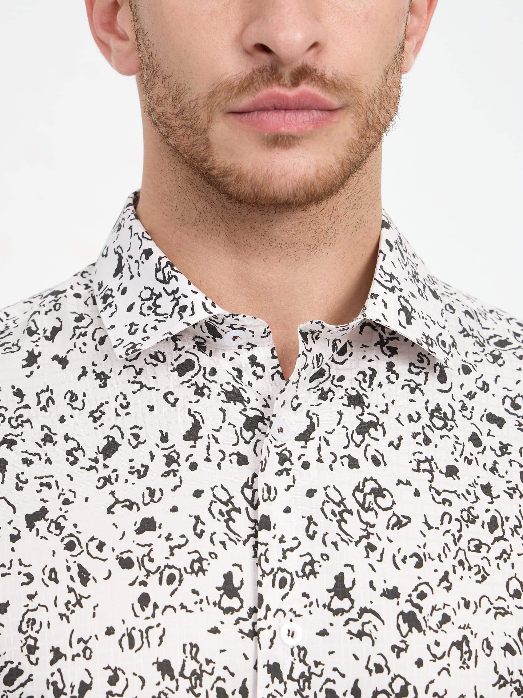 153/201/9483/Z/1p Сорочка мужская короткий рукав