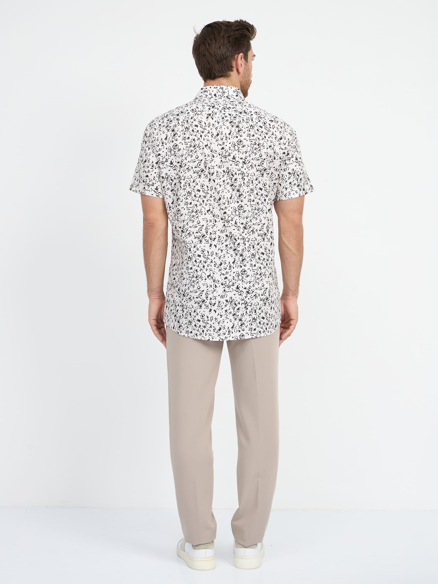 153/201/9483/Z/1p Сорочка мужская короткий рукав