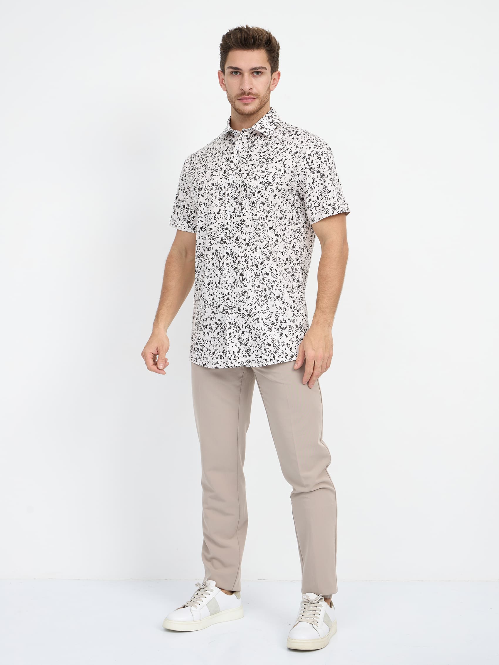 153/201/9483/Z/1p Сорочка мужская короткий рукав