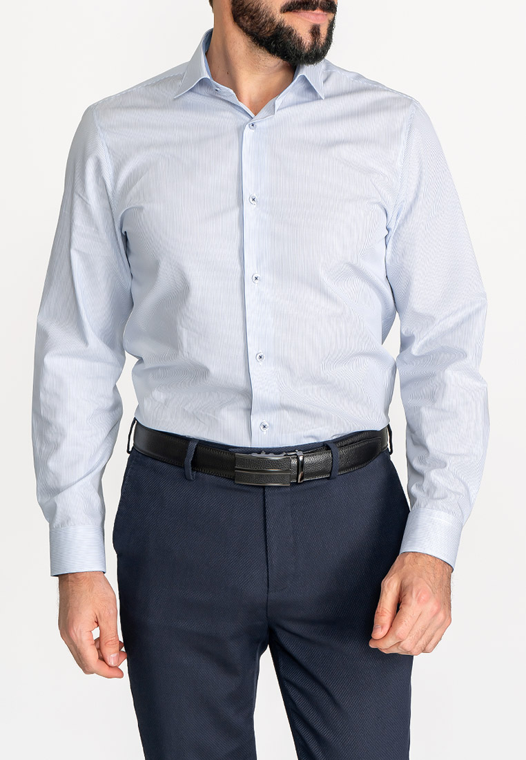 211/131/ROM/ZN/1p Сорочка мужская длинный рукав