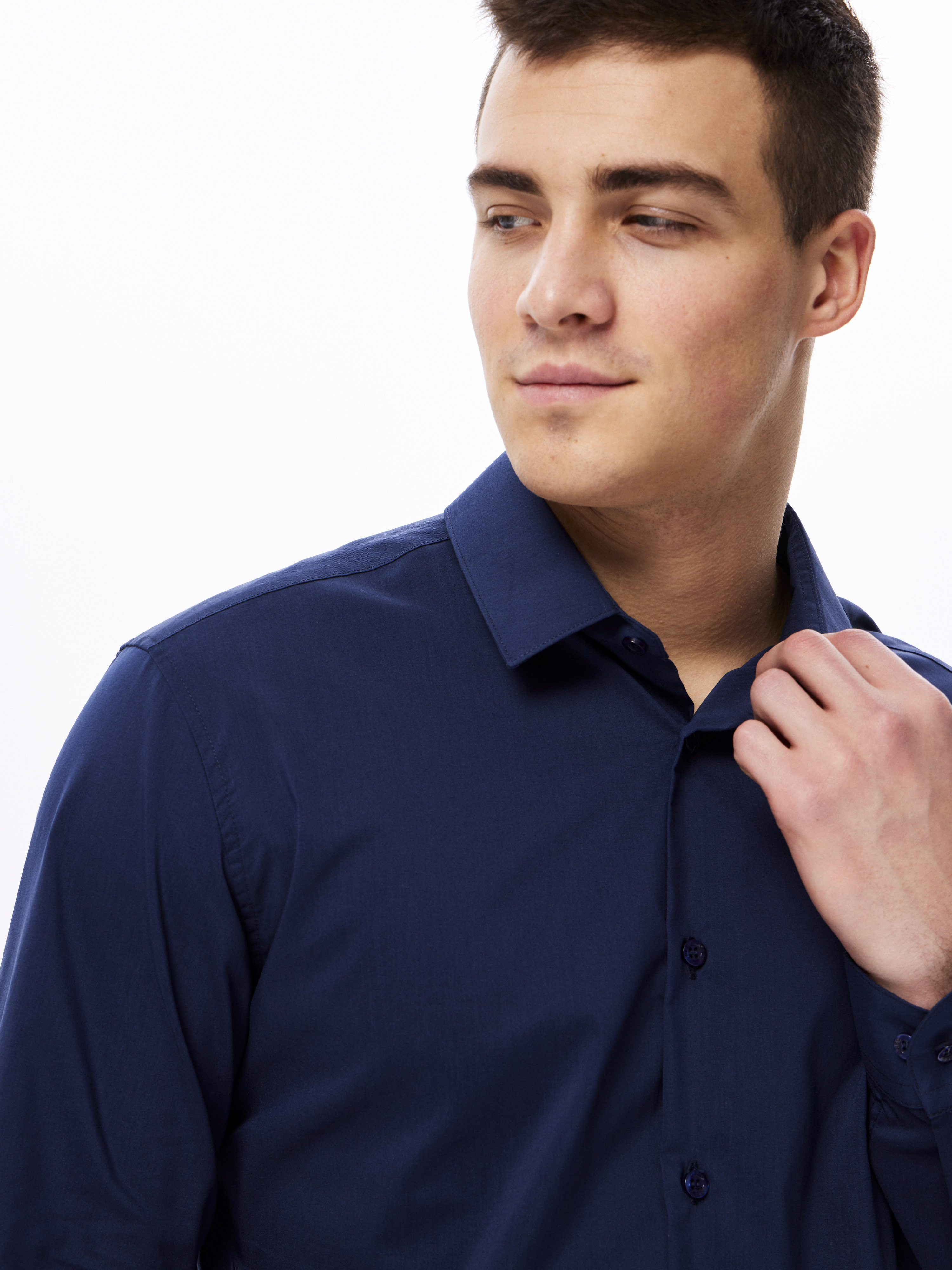 240/238/NB/SZR STRETCH Сорочка мужская длинный рукав