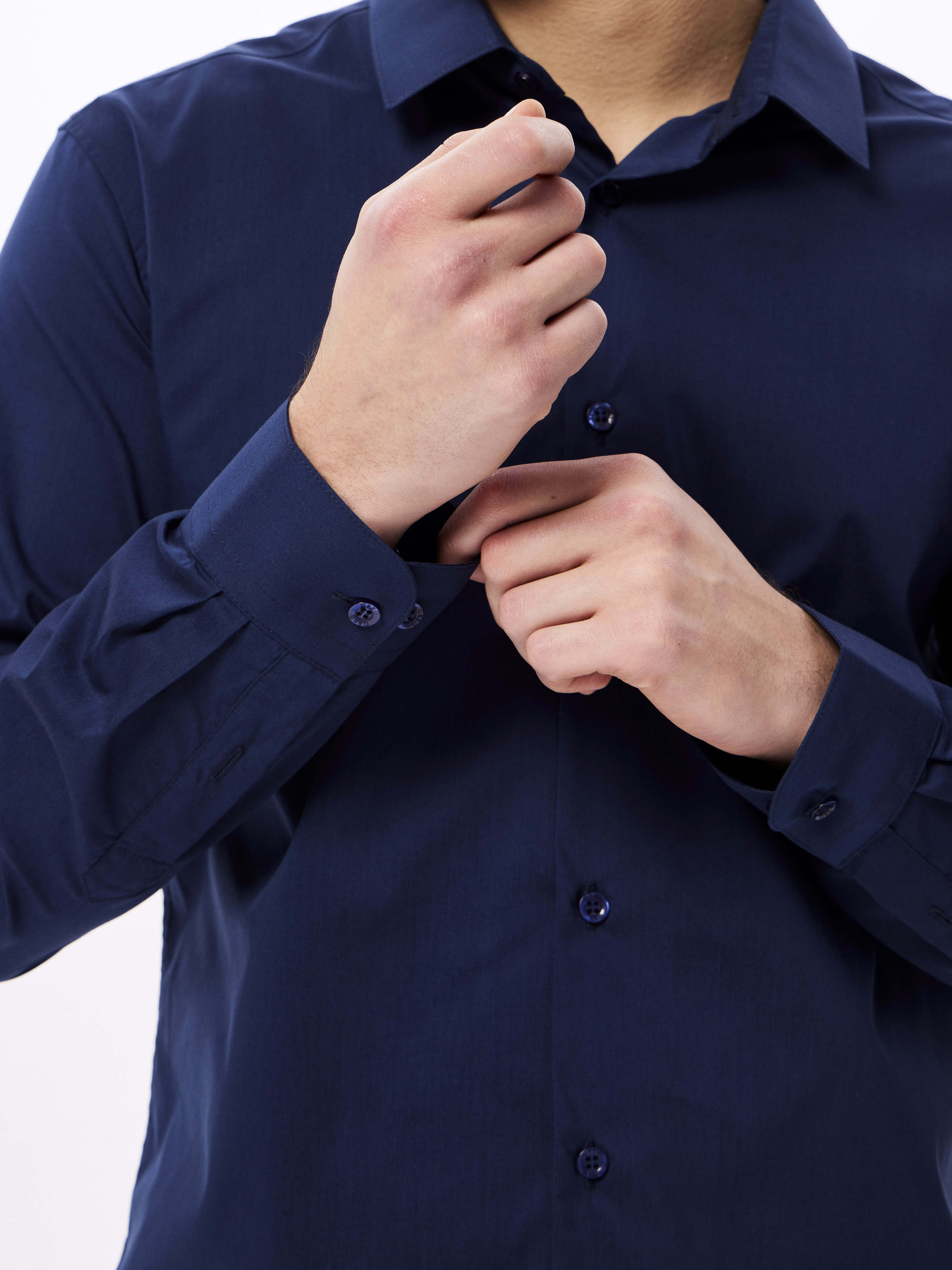 240/238/NB/SZR STRETCH Сорочка мужская длинный рукав