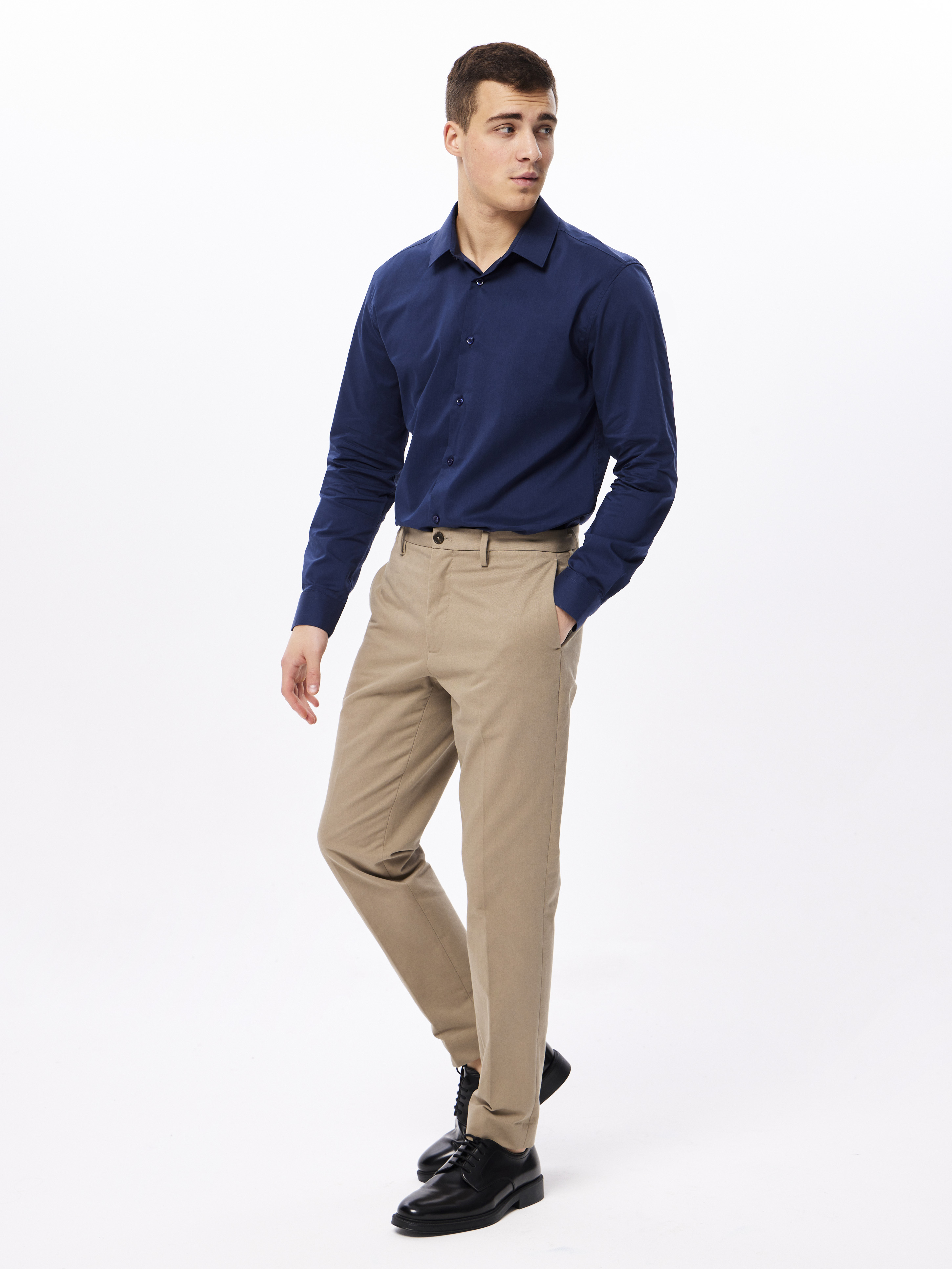 240/238/NB/SZR STRETCH Сорочка мужская длинный рукав