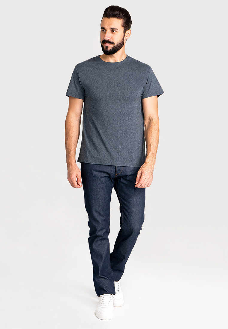 G145-RM-6014 (антрацит м.) Футболка мужская короткий рукав