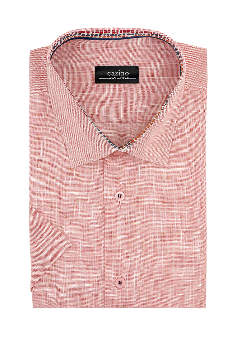 c610/051/FLOR/Z/1p Сорочка мужская короткий рукав